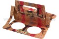 14938 1 Becherhalter f.4Becher braun++ Well Cup Caddi