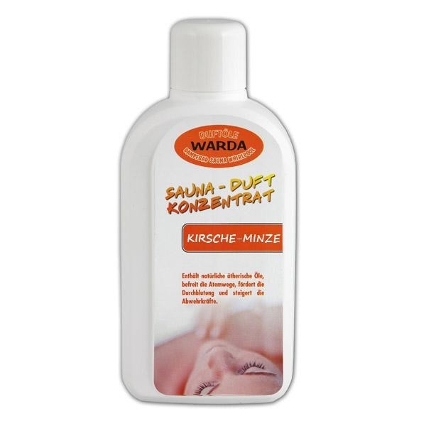 3215 Warda Saunaaufguss Kirsche Minze 1 l Flasche – Konzentrat